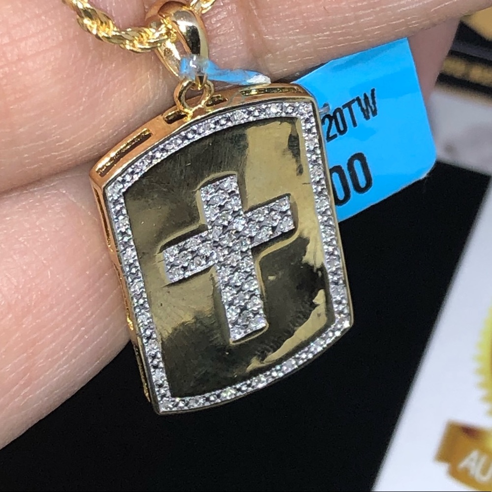 REAL DIAMOND pendant w/chain SALE LAST 1 read post